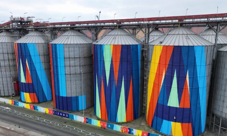 El proyecto de arte urbano de Boa Mistura en Santander