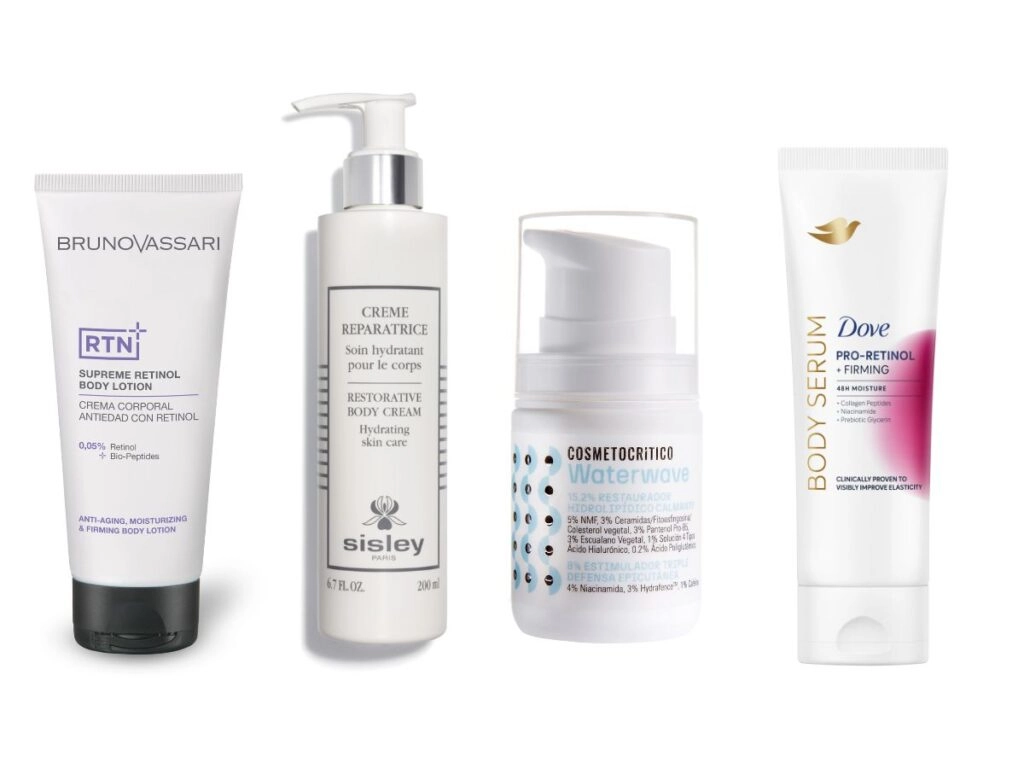 Cremas corporales con retinol