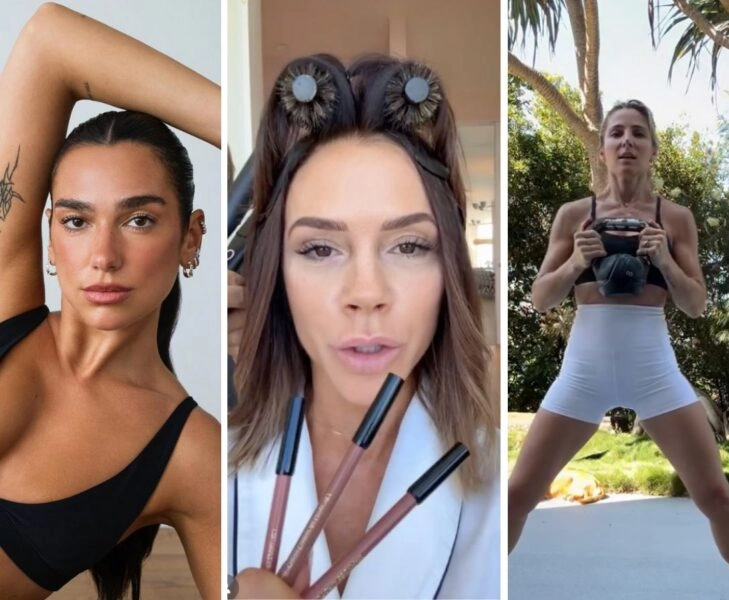 Dua Lipa, Victoria Beckham, Elsa Pataky