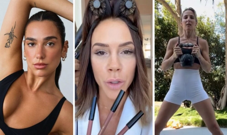 Dua Lipa, Victoria Beckham, Elsa Pataky