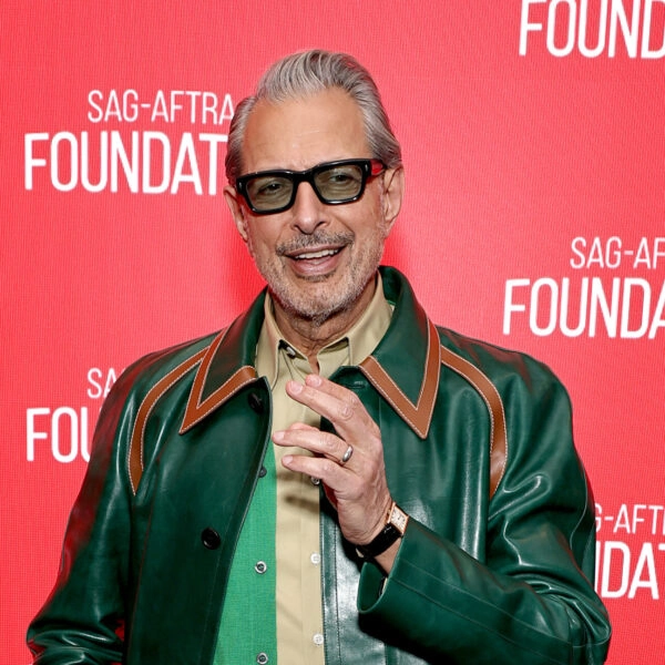 Jeff Goldblum disfruta de la vida