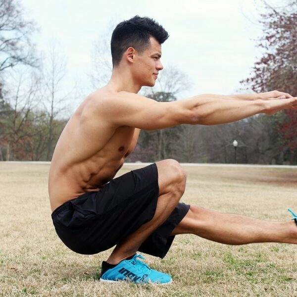 Sentadilla de flamenco