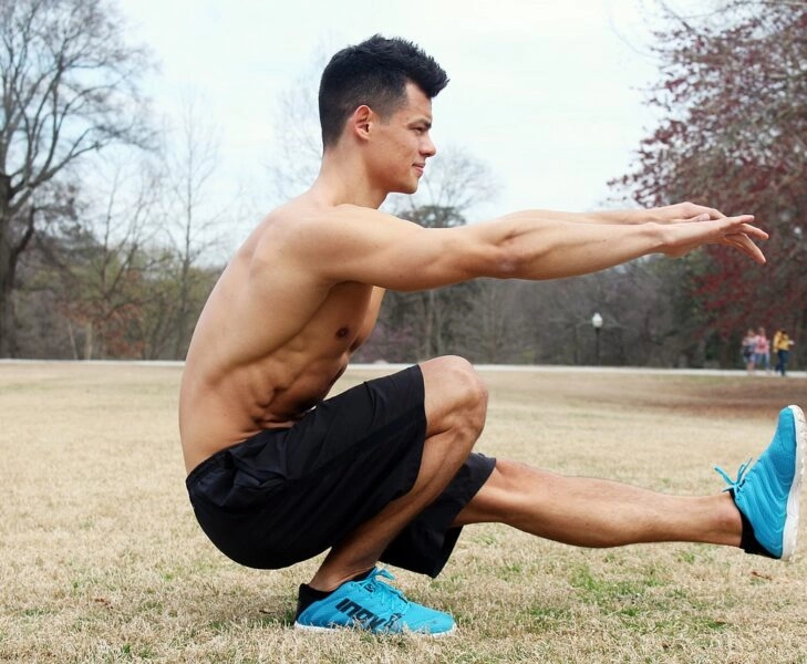 Sentadilla de flamenco