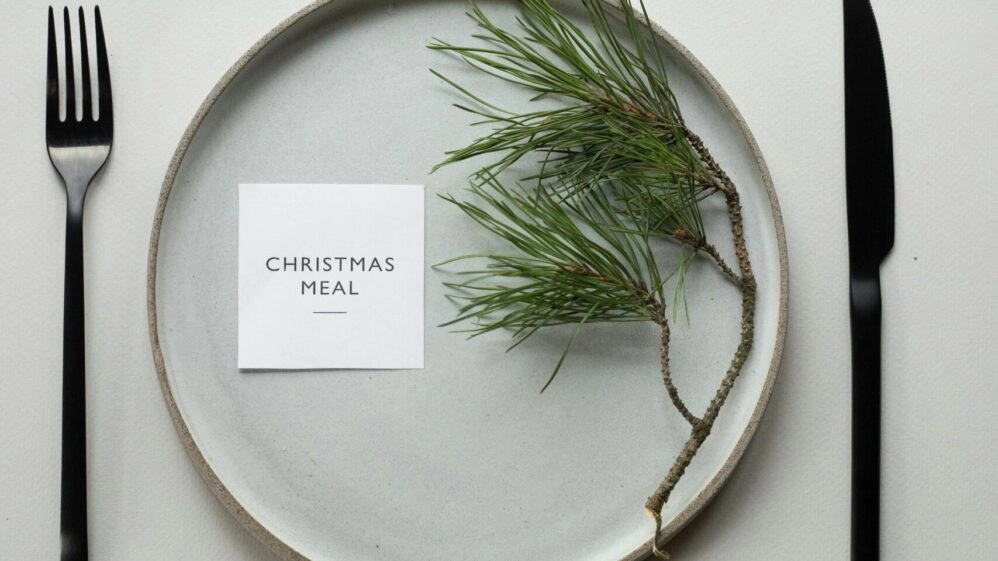 Rechazar comidas de Navidad