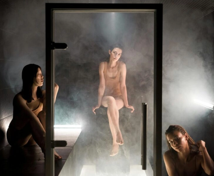 sauna-infrarrojos Mujeres en una sauna