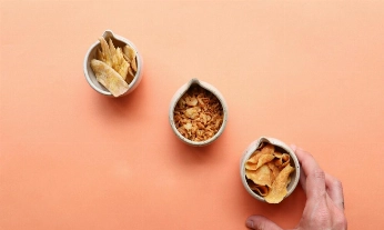 Snacks de patatas fritas y no de aceitunas