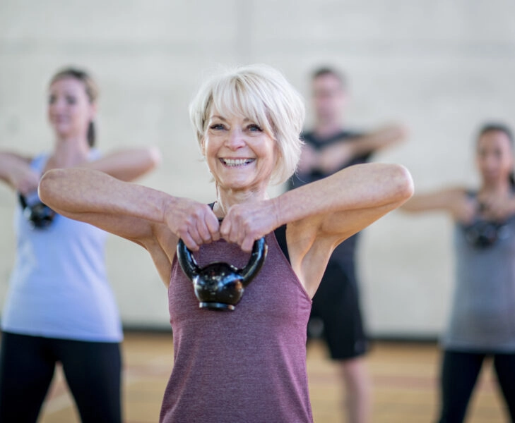 Pérdida de síntesis de proteínas en los músculos a causa de la edad