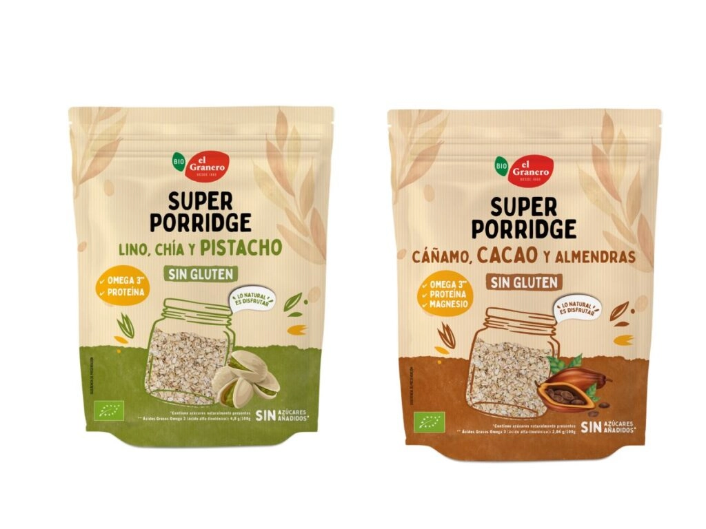 Preparados para porridge de El Granero