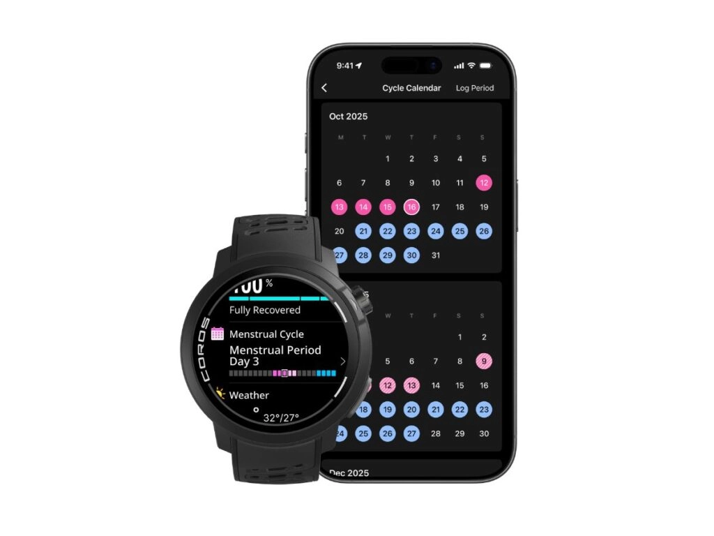 Aplicacion de Coris para monitorizar el ciclo menstrual