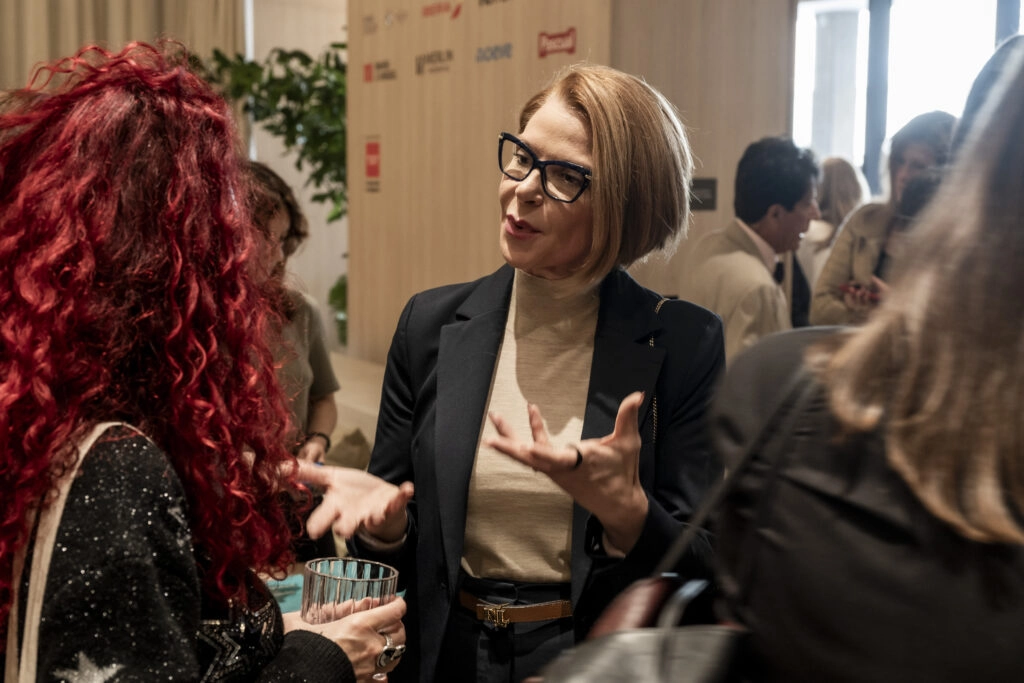 Natalia Gennaro en el coffee break de WeLife Longevidad