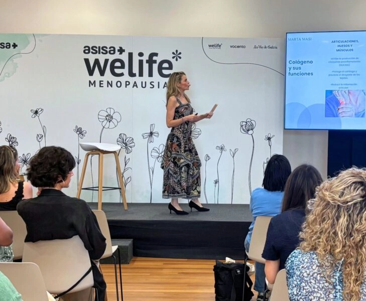 ASISA WeLife Menopausia Marta Masi colageno Asisa WeLife Menopausia con Marta Masi