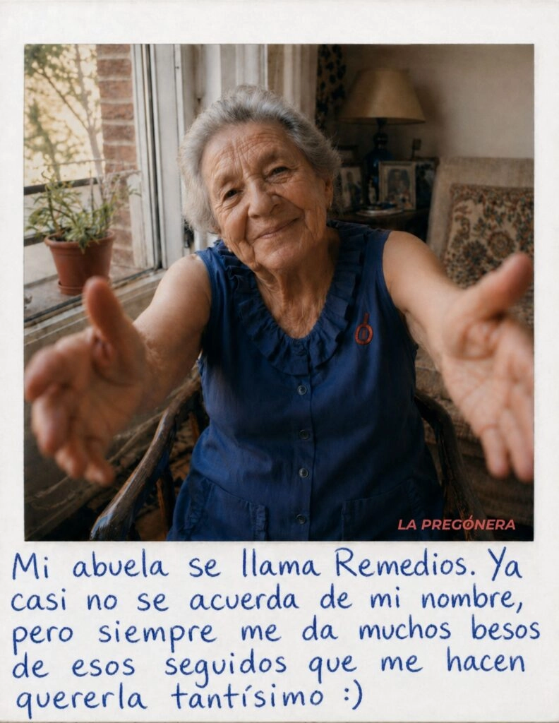 Yolanda ha estado entrando a las casas de las verdaderas pregoneras. Están preparando un vídeo con muchísimo respeto y amor porque saben que es el pregón de cada una de sus mujeres.