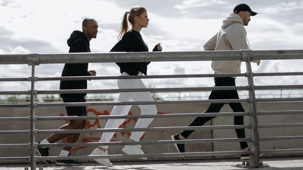 correr en grupo facilita la sincronización de las pulsaciones