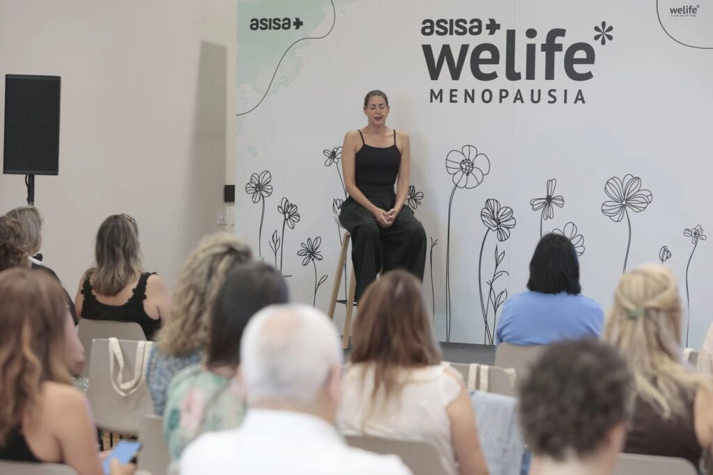 María Rey en ASISA WeLife Menopausia A Coruña