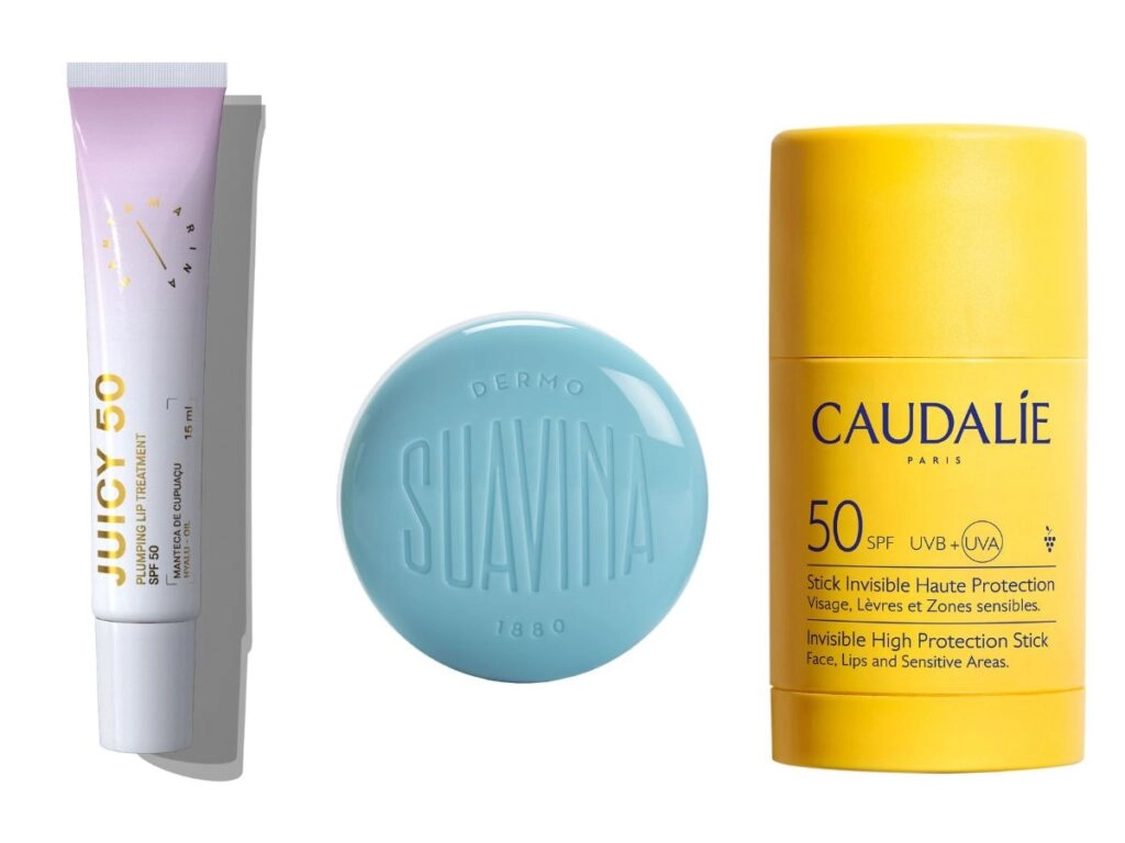 Solares con protección para los labios